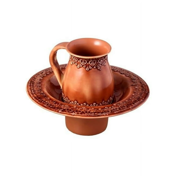 Netila 26957 Lace Design Stainless Steel Mayim Achronim