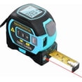 thumbnail image 1 of Telémetro láser 3 en 1, Regla de Cinta métrica de 5 m, Pantalla LCD con retroiluminación, medidor de Distancia, Dispositivo de medición de Edificios, Volumen de área, Equipo de topografía, 1 of 3