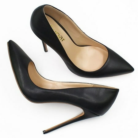 YCNYCHCHY New Sexy Thin High Heels Women Pointed Toe Red Blue Wedding Party Dress Pumps OL Concise Office Work Shoes 10cm/12cm Heels