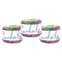 Lion Brand Yarn Mandala Ombré Wonder Medium Acrylic Yarn 3 Pack