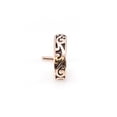thumbnail image 1 of Anneau de Nez en Forme de L avec Design Tribal Gravé 18G (1mm), 1 of 2