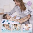 thumbnail image 5 of Bimocosy Nursing Pillow for Baby Boys Girls, Breastfeeding Pillows, Baby Support Pillow for Nursing, Bottle Feeding, Tummy Time with Machine Washable Cover & Breathable Filling (Whale), 5 of 6