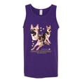 thumbnail image 2 of If It's Not a German Shepherd It's Just a Dog Gift | Mens Dog Lover Graphic Tank Top, Purple, Medium, 2 of 3