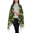 thumbnail image 2 of Cauagu Happy St. Patrick's Day Print Women Wrap Shawl tassels Scarves Retro Scarf 77.6"X28.3", 2 of 8