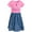 Blue, variant on Hello Kitty Little Girls Dress Little Kid to Big