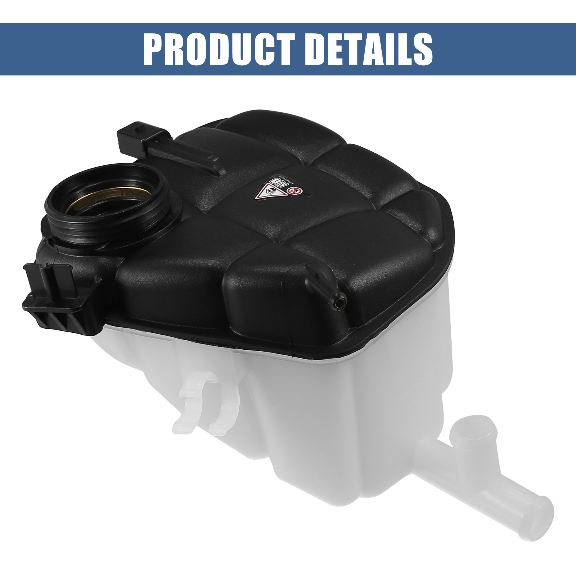 Unique Bargains Coolant Radiator Reservoir Tank Overflow Expansion Bottle for Mercedes