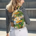 thumbnail image 7 of Balery Construction Machinery1 Vintage Canvas Backpack for Men and Women - Large Capacity, Durable Travel Laptop Bag for School, Work, Hiking, and Outdoor Activities, 7 of 7
