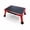 Red-Adjustable, variant on Beuway 3-Step Folding Ladder,with Foldable Extended Handrail & Wide Anti-Slip Pedal Step Stool(Black)