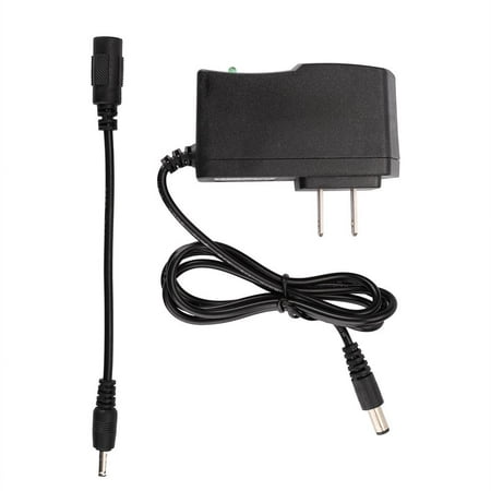 Ac Adapter Power Cable Ejoyous Mizar 6V 1A AC Adapter to DC Power Adapter+5.5/3.5 mm Adapter Cable With Green Led Indicator ()