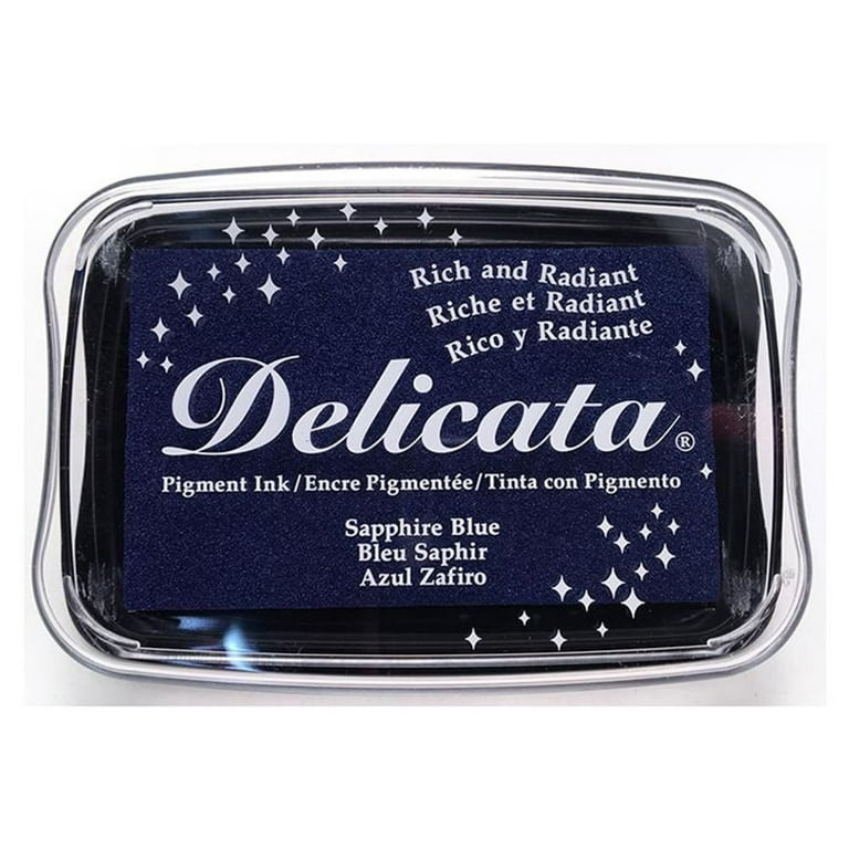 Delicata Small Pigment Ink Pad-Pink Shimmer