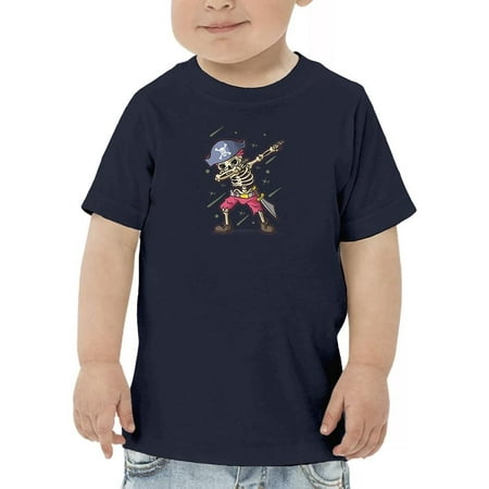 

Cartoon Pirate Skeleton Dab T-Shirt Toddler -Image by Shutterstock 4 Toddler