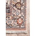 thumbnail image 4 of nuLOOM Ethel Medallion Fringe Area Rug, 6' 7" x 9' 4", Light Brown, 4 of 4