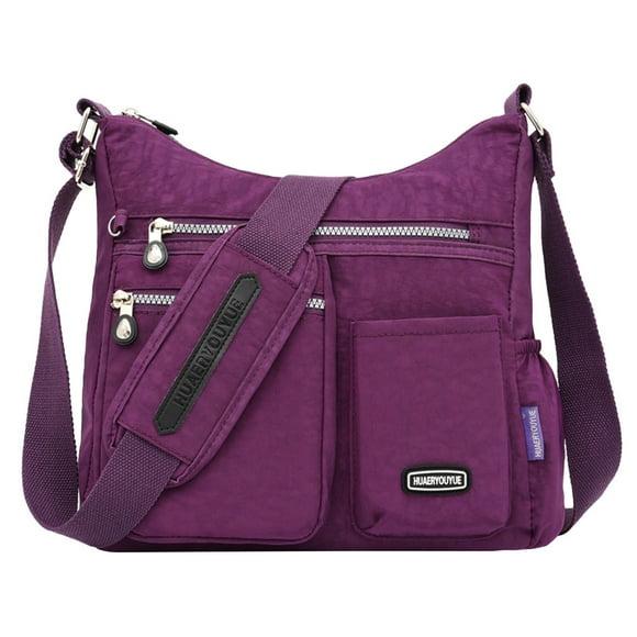 Women Nylon Shoulder Bag Waterproof Elegant Daily Shopping Shoulder Bag