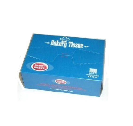 Handy Wax T-6, 6x10.75-Inch Bakery Tissues, 10000-Piece Case by Handy Wacks