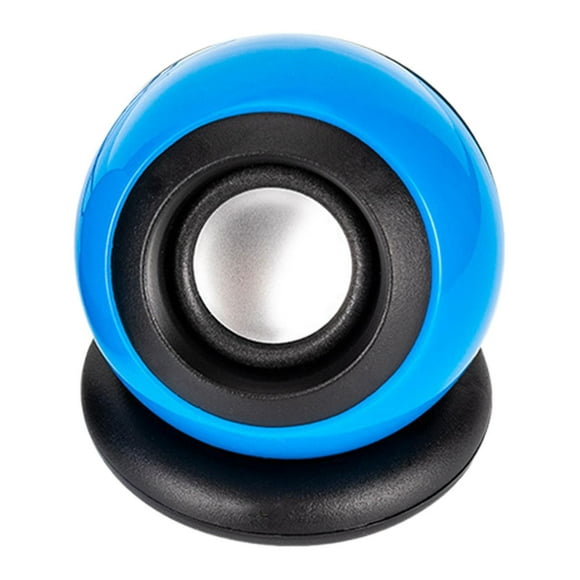 Tachiuwa Cute Mini Speaker Lightweight Compact Tiny Speaker for Travel Shower Camping Blue