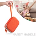 thumbnail image 4 of Langgg Protective Case Player Headphones Smart Speaker Portable Storage Yoto And Friendly Smart Hard For Player Smart Bag Orange S, 4 of 6