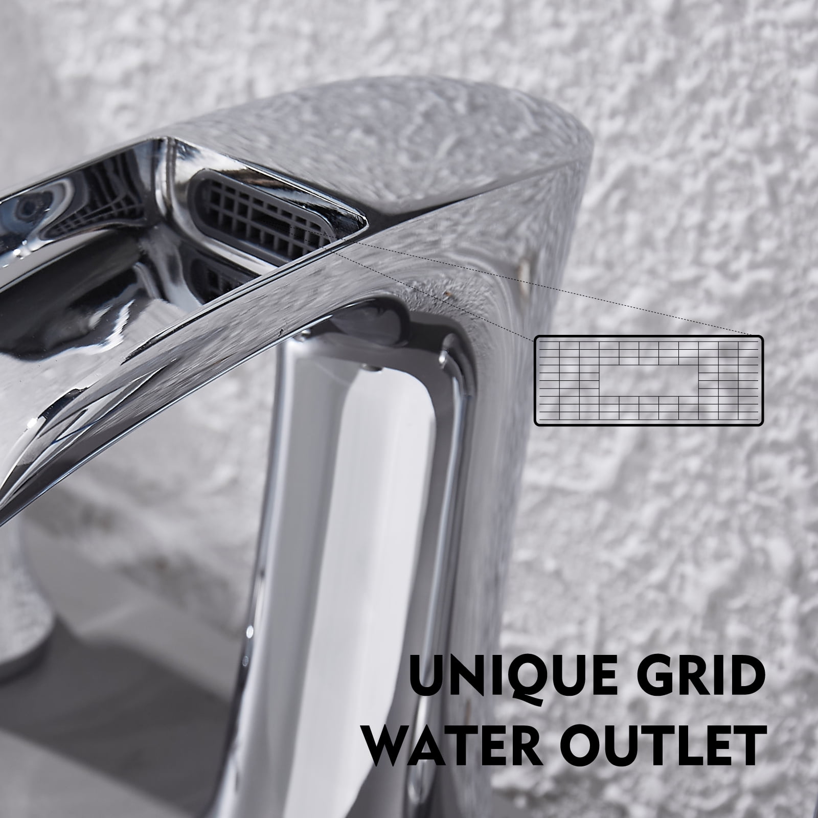 Chrome Bathroom Faucet,8 inch Widespread Bathroom Faucet,Yundoom,Sink Faucet Bathroom 3 Hole,2 Handle Bathroom Faucet,Bathroom Sink Faucet with Drain,Faucet for Bathroom Sink.
