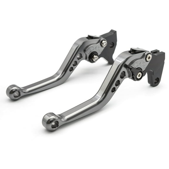 FXCNC Short Brake Clutch Levers for YFM 350 Raptor 06-13, Raptor YFM660 01-06, TTR125L/LE/LW 00-16, Banshee 350 02-06, XT660R XT660S 04-16, Blaster 200 YFS200 03-07