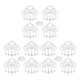 thumbnail image 1 of Baptism Acrylic Rosary Beads Mini Rosaries Angel with Organza Bags, 1 of 5