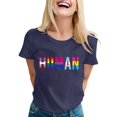 thumbnail image 1 of T-shirt à Col Rond Imprimé Élégant pour Femmes T-Shirt à Manches Longues T-Shirts Unis à Manches Longues pour Femmes T-Shirt de Course pour Femmes T-Shirt à Rayures Femmes T-Shirt Mince à Manches Longues T-Shirts Plus Trash Femmes T-Shirt Uni T-Shirts Longs, 1 of 4