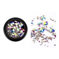 thumbnail image 1 of BECLOTH Nail Arts Crystal Rhinestones Nail Rhinestones Craft Rhinestones Flat And Pointed Round Rhinestones For Nail Makeup And Face Gems, 1 of 1