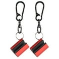 thumbnail image 1 of 2PCS Rod Clips Wearable Fly Fishing Pole Holder Swivel Hook Fishing Accessories Lightweight Rod Holds Rest Outdoor Fish Tackle, 1 of 11