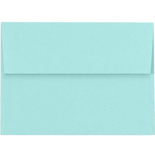 Invitation Envelopes 4 1 4 X 6 1 4 Seafoam 50 Qty Walmart Com