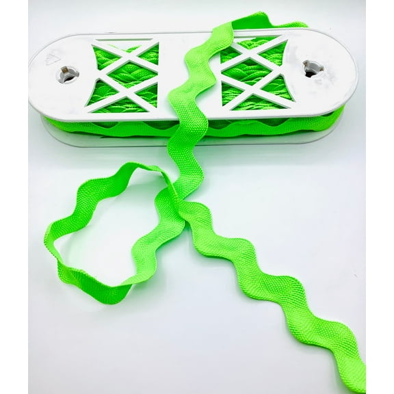 Lime 1-1/2" Giant Jumbo Ric Rac