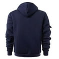 thumbnail image 3 of Mens Athletic Fall Coats, Zip Up Hoodies for Men Outdoor Workout Casual Solid Color Full Zip Long Sleeve Pullover Sweatshirts S-3XL, 3 of 5