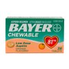 Bayer Chewable Low Dose Aspirin Orange -- 81 Mg - 36 Chewable Tablets