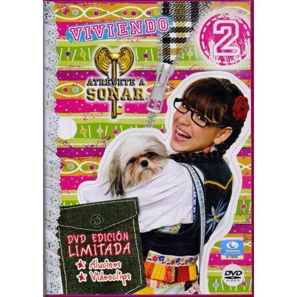 Atrevete A Soñar Viviendo 2 Dos MULTIMUSIC Danna Paola Telenovela DVD