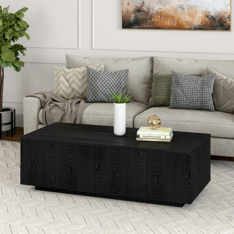 大きな豆敷き Amazon.com: Giantex Rectangle Wood Center Table, 41