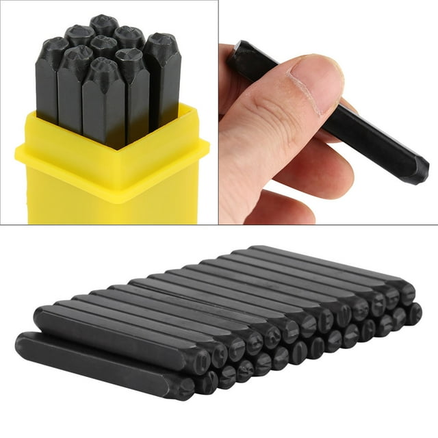 Metal Leather Tool, Type Optional Letter Number , High Carbon Steel Easy To Use For Jewelry Art On Leather Work