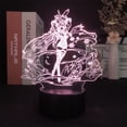 thumbnail image 1 of Luz nocturna LED 3D Plants vs Zombies Eulass que cambia de color, 1 of 1