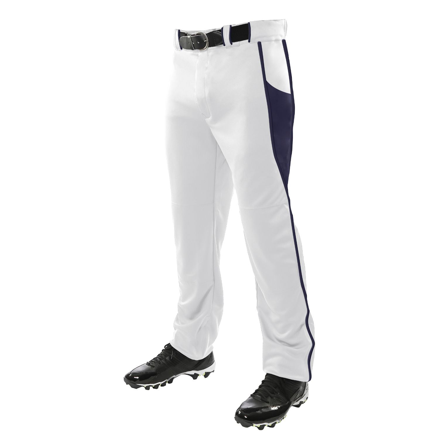 Men's Champro Sports Triple Crown  Baseball Pants White/Navy Piping Size XL/ 2XL 