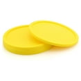 thumbnail image 2 of WHAMVOX 5 Pcs Tabletop Silicone Coaster Nonslip Table Cup Mat 10.00X10.00X0.50CM Yellow, 2 of 8