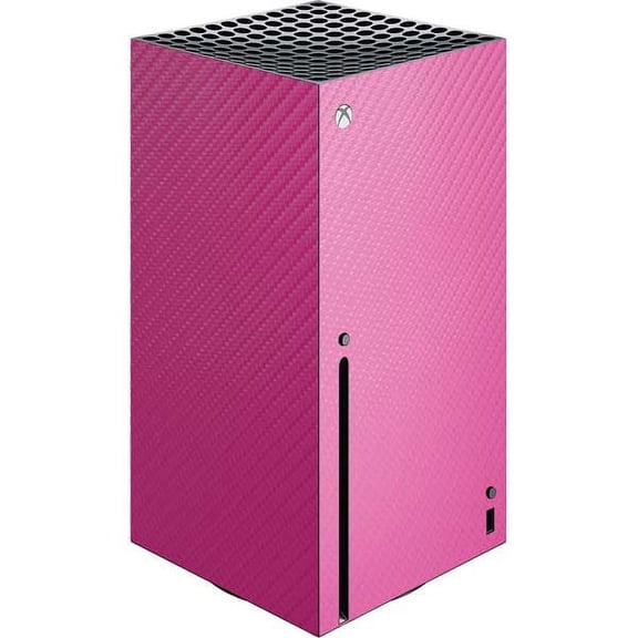 Skinit Textures Pink Carbon Fiber Xbox Series X Console Skin