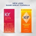 thumbnail image 3 of K-Y Warming  Lube,  Glycerin Based Sensorial Personal Lubricant For Couples and Sexual Wellness,1 fl oz, 3 of 16