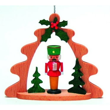 Nutcracker Forest German Wood Christmas Ornament Decoration Made in Germany New
