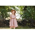 thumbnail image 4 of Arshiner Girls Summer Dress Puff Sleeve High Low Swing Cassual Formal Dresses with Pocket, 4 of 8