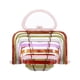 thumbnail image 1 of Bolso de mano para mujer, moderno, hueco, para playa, tipo clutch, cesta de compras y almacenamiento Estilo A, 1 of 9