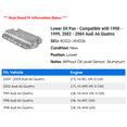 thumbnail image 2 of Lower Pan - Compatible with 1998 - 1999, 2002 - 2004 Audi A6 Quattro 2003, 2 of 2