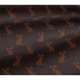 thumbnail image 5 of oneOone Viscose Jersey Fabric Cat Ikat Printed Craft Fabric BTY 60 Inch Wide, 5 of 5