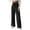 Black, variant on Women Wide Leg Casual Pants Comfy Lounge Pants High Waisted Fall Pants Loose Flowy Pants Trendy Trousers with Pockets