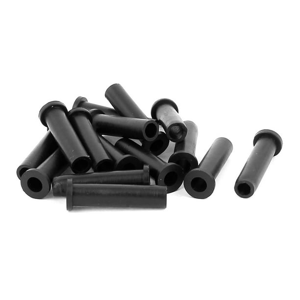 15 Pcs Rubber Strain Relief Cord Boot Protector Cable Sleeve Hose 33mm