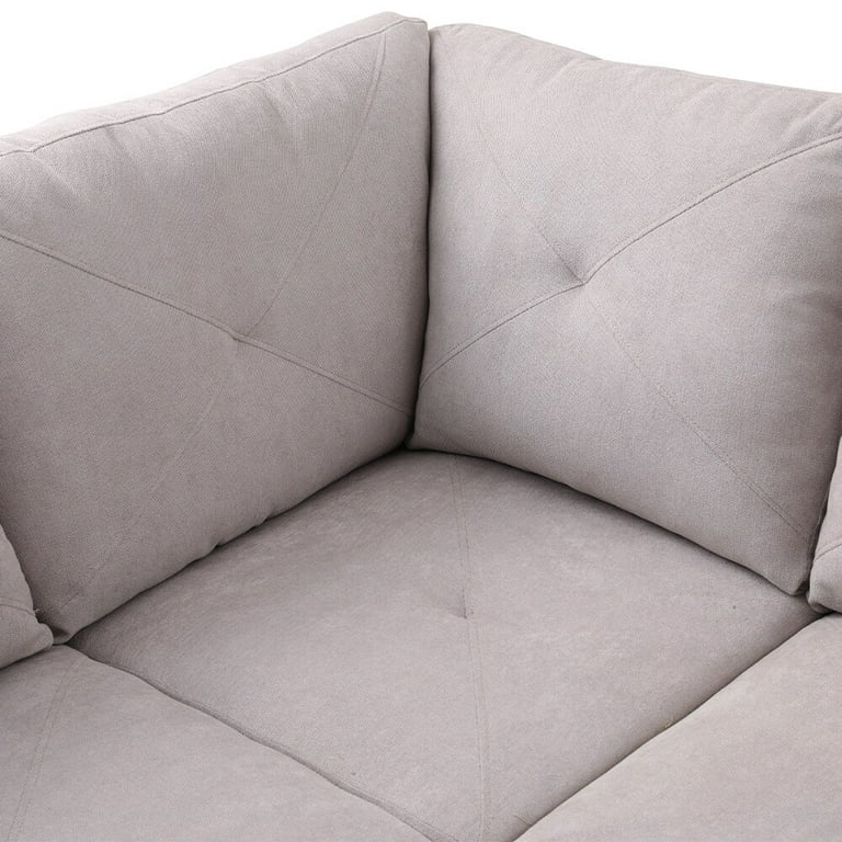 En Left Facing Sectional Sofa With