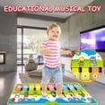 thumbnail image 2 of Manta de piano Floor Fashion con dibujos animados para niños, música y videojuegos, 2 of 5