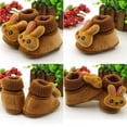 thumbnail image 5 of Infant Baby Boy Girls Toddlers Moccasins Non-Skid Indoor Slipper Shoes Socks Booties, 5 of 5