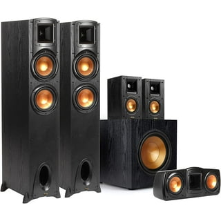 Klipsch Reference 5.2 Home Theater System - Bundle w/ 2X R-26FA  Floorstanding Speaker, R-25C Center Speaker, 2X R-41M Bookshelf Speaker,  R-12SW