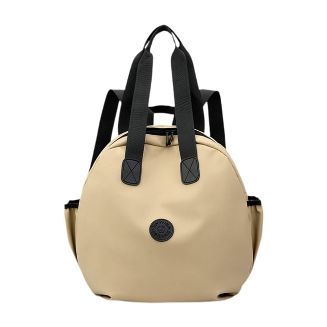 Mochila de moda adolescente Daypack Bolsas para mujeres versátiles de mochila versátiles de mochila para ir al aire libre viajes de pesca de Caqui
